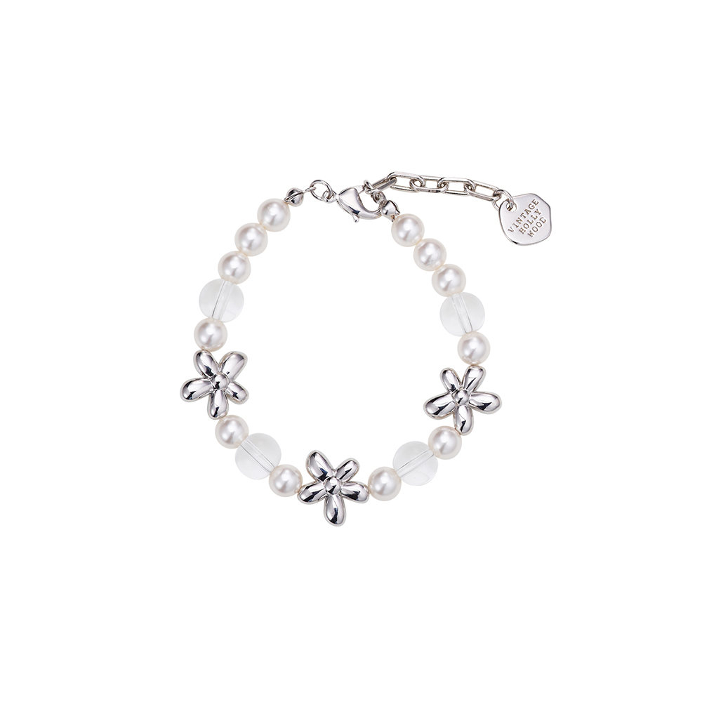 Oxalis Flower Pearl Bracelet_VH2336BR002B